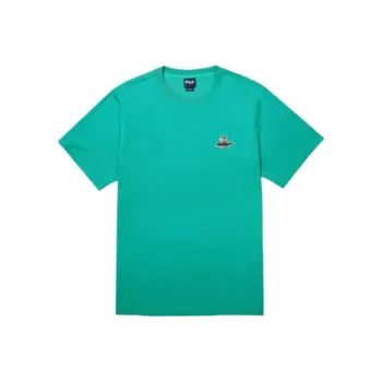 FILA T Shirts Unisex Green