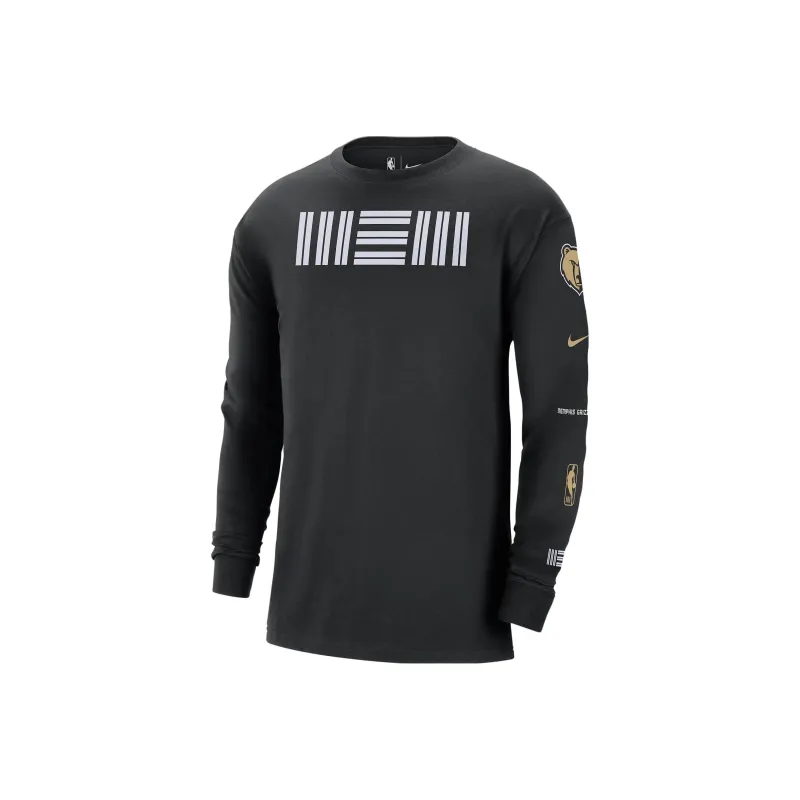 Nike Memphis Grizzlies 2023/24 City Edition Men's Nike Nba Max90 Long Sleeve T Shirt-0