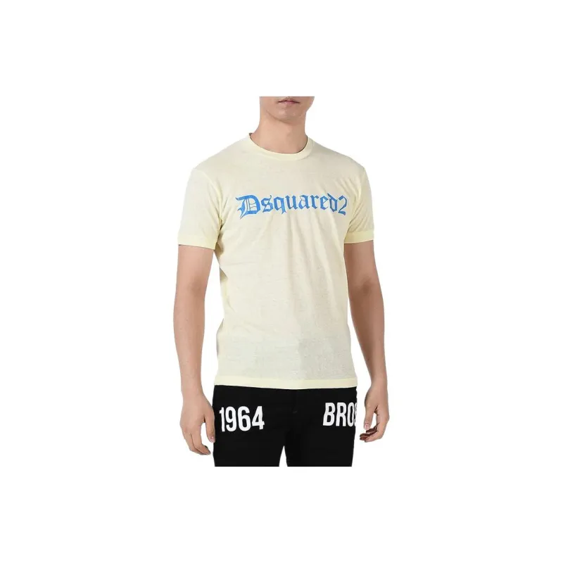 DSQUARED 2 T Shirt Men's Light Yellow-0