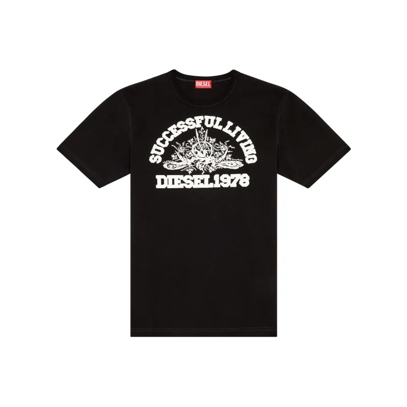 DIESEL T-Justil-N1 Logo-print T-shirt-0