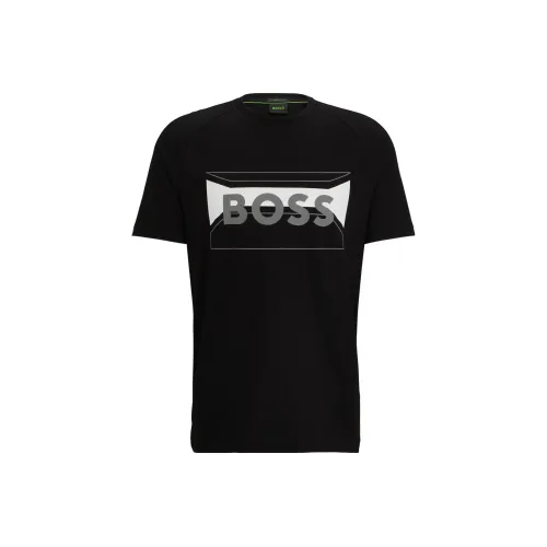 HUGO BOSS T Shirts Men Black