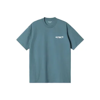 Carhartt WIP Ink Bleed T Shirt T Shirt Men's Light Blue