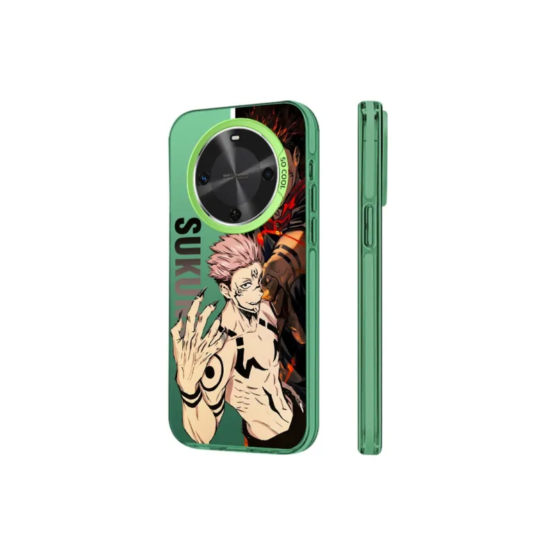 DAHUAXIAN Acrylic Material Jujutsu Kaisen Premium Feel Phone Cases Compatibility With MVMOM 30 Minimalist Trendy Style-10