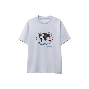 Nike T Shirts Men Light Blue