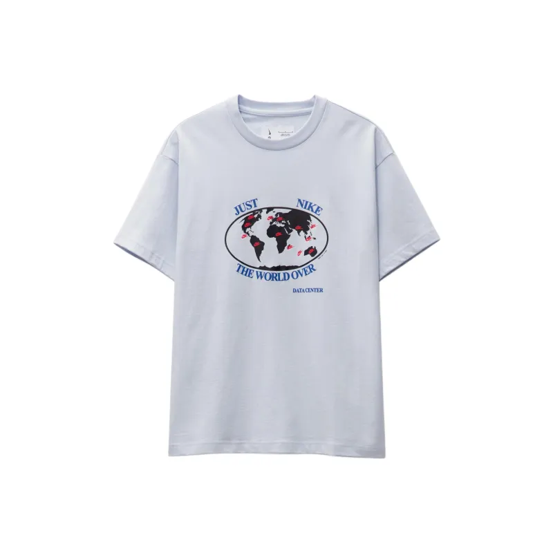 Nike T Shirts Men Light Blue-0
