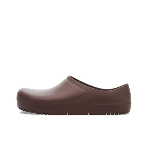 Birkenstock Abrasion Resistant high-top layered sneakers Unisex Brown Regular Loose Fit
