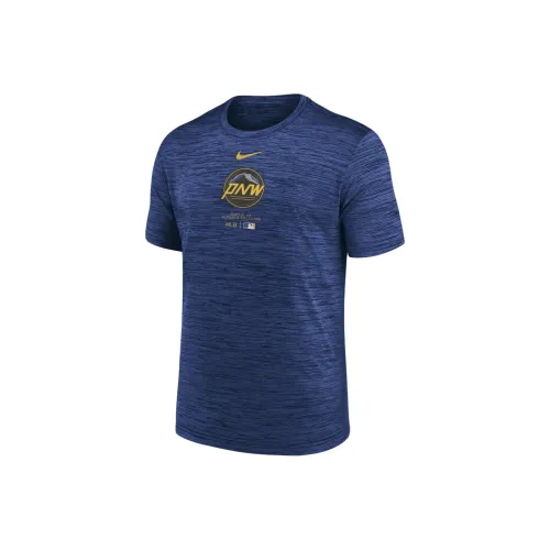 nike mercurial Seattle Mariners City Connect Practice Velocity Men's nike mercurial Dri FIT Mlb T Shirt