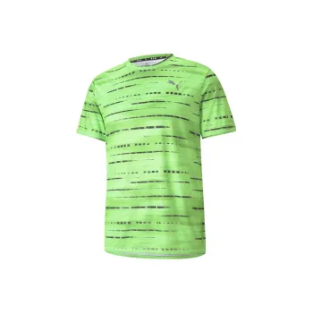 PUMA RUN GRAPHIC SS TEE M T-Shirt Men's Green