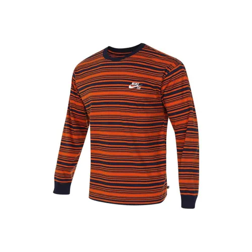 Nike T Shirts Men Brown