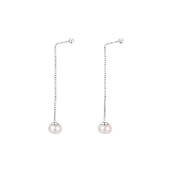 ZHOUBAIFU Pearl Drop Earrings Unisex