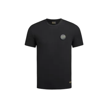 EMPORIO ARMANI Logo Appliqué Crewneck T Shirt