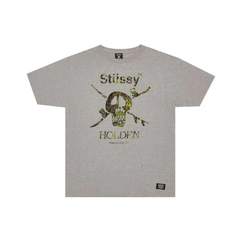 Stussy Camo Snow Skull Tee-3