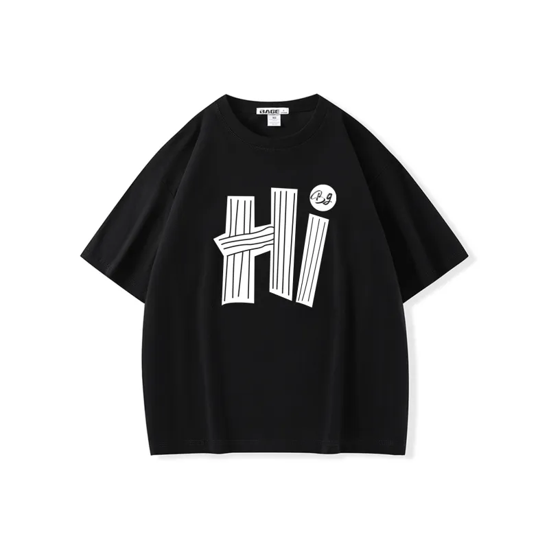 BAGE T Shirts Unisex-4