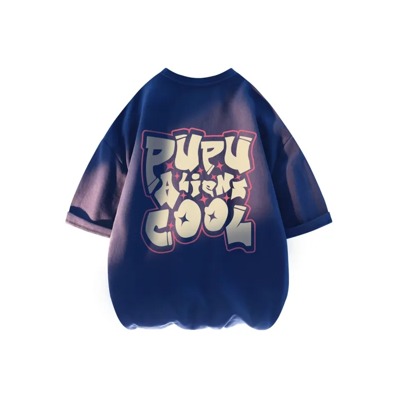 PUPU ALIENS T-Shirt Summer Unisex-7