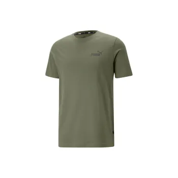 PUMA T-shirt Essentials Small Logo Homme T-Shirt Men's Green Moss