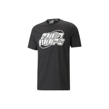 PUMA Perimeter Basketball Tee T Shirt Men's Black