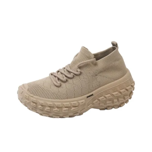 King Jinmai Slip Resistant Breathable Low Top Chunky Sneakers Women's