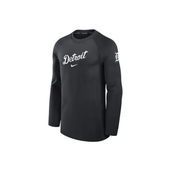 Nike Detroit Tigers Authentic Collection Game Time T-Shirt Men's Black