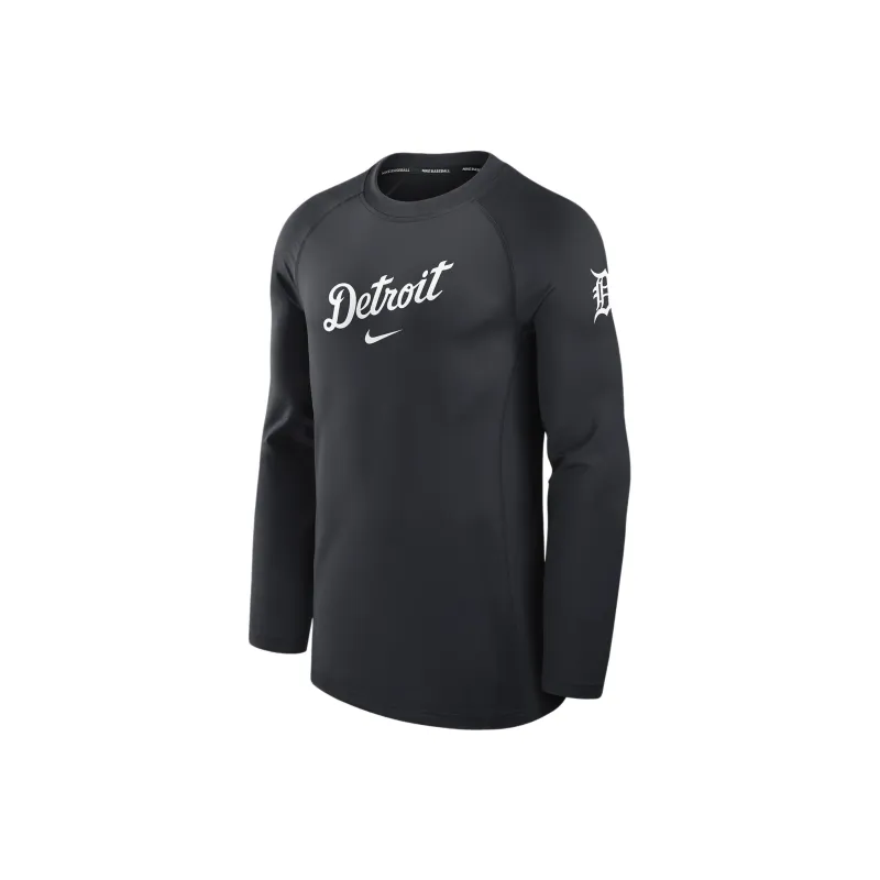 Nike Detroit Tigers Authentic Collection Game Time T-Shirt Men's Black-0