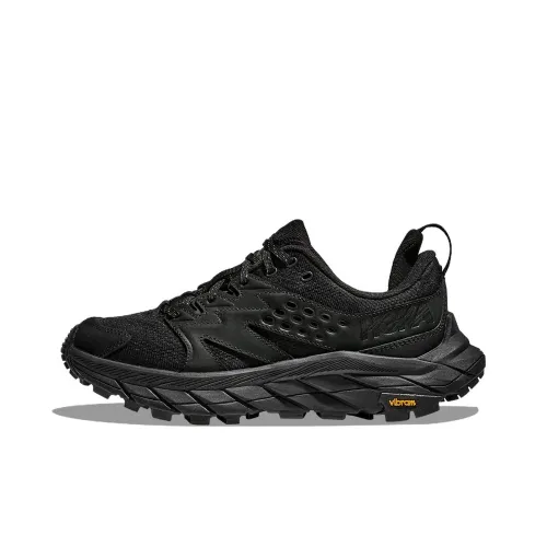 HOKA ONE ONE Anacapa Breeze Anti Slip Wear Resistant Low Top Trekking Shoes Women's Black
