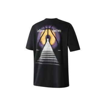 NBA Player Number Series T Shirts Unisex Black