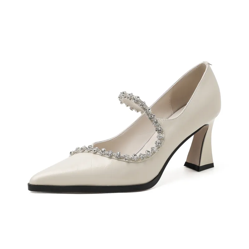 Hongyanglin Chunky Heel High Heels Women's-1