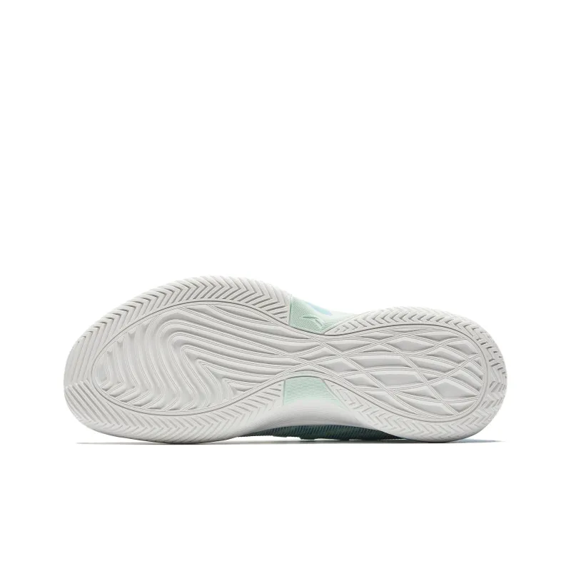 Anta Instant 1 TD Cushioning Wear Resistant Low Top Basketball Shoes Men's Blue Green-5
