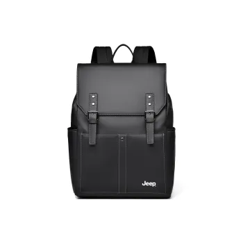 Jeep Membrana Dermalis Good Looking Versatile Commute Travel Laptop Bag Backpack Men's Light Gray/Metallic Gray/Black