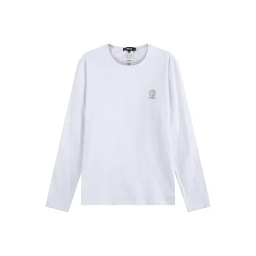 VERSACE Long Sleeved Crewneck T Shirt