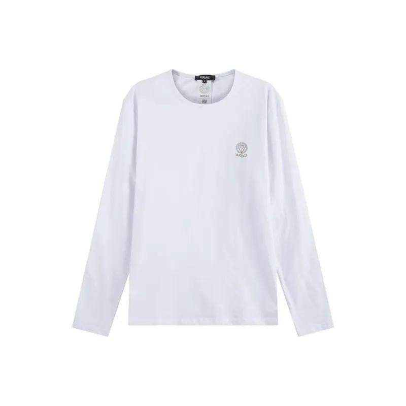 VERSACE Long Sleeved Crewneck T Shirt-0