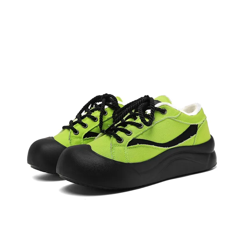 AMICNIEGD Breathable Anti Slip And Wear Resistant Low Top Canvas Shoes Unisex-5