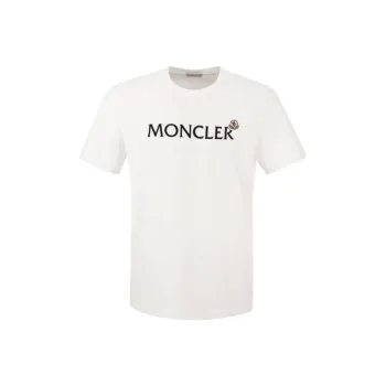 Moncler SS24 T Shirts Men White