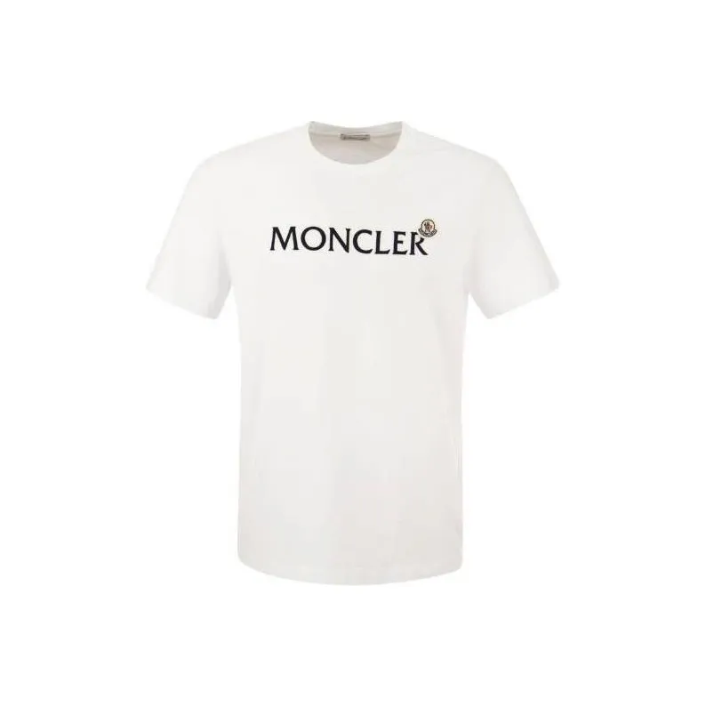 Moncler SS24 T Shirts Men White-0