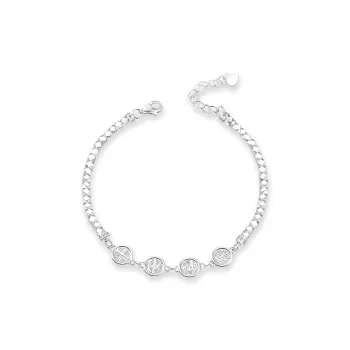 UZIID 999 Fine Silver Bracelets Women's
