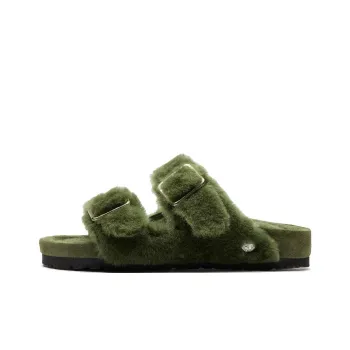 Birkenstock Arizona 1774 Shearling Slides Women's