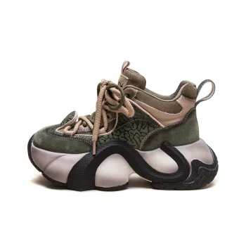 MATA Height Increasing Low Top Chunky Sneakers Women's