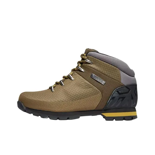 Timberland Euro Sprint Waterproof Cushioning Short Outdoor Boots Men's Brown