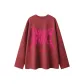 Burgundy (Long-Sleeved 100% cotton)