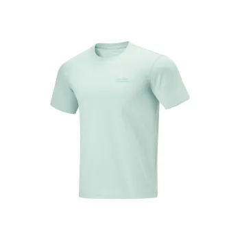 LiNing T Shirt Men's Light Cyan Green