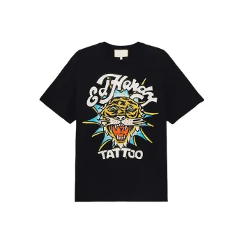 Ed Hardy SS24 T Shirt Men's Black