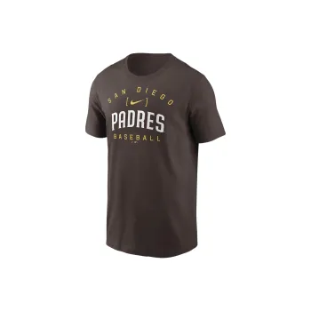 Nike San Diego Padres Home Team Athletic Arch T-Shirt Men's Brown
