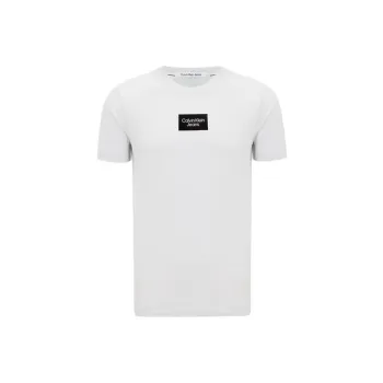 CALVIN KLEIN T Shirt Men's Gray White
