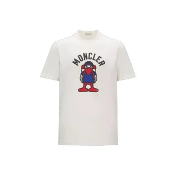 Moncler T-Shirts Men White