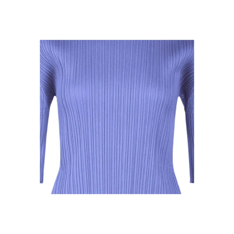 PLEATS PLEASE ISSEY MIYAKE T Shirt Women's Purple-1
