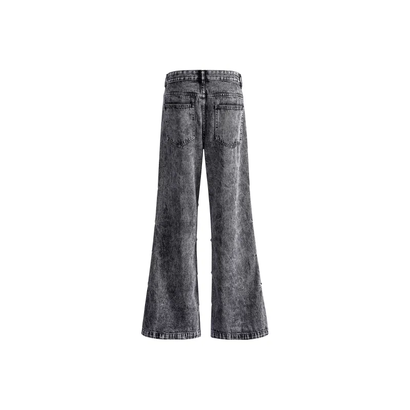 Endless Abyss Jeans Unisex Black Gray-1