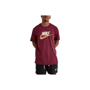 Nike FUTURA TEE T-Shirt Men's Burgundy