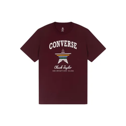 Converse All Star Chuck Taylor T-Shirts Unisex Burgundy