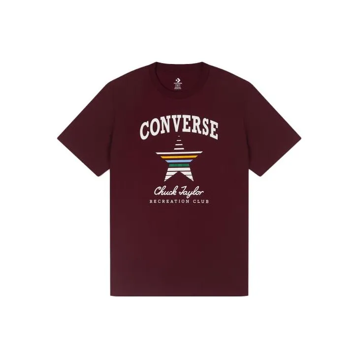 Converse All Star Chuck Taylor T-Shirts Unisex Burgundy-0