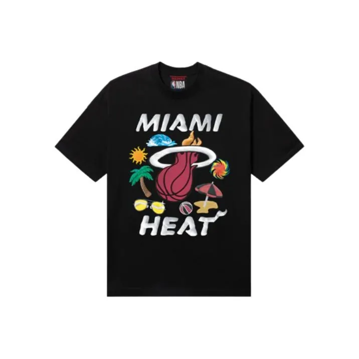 Market X NBA Heat T Shirt-0