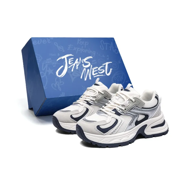 JEANSWEST Abrasion Resistant, Breathable, Lightweight, Height Increasing Chunky Sneakers Women's-0